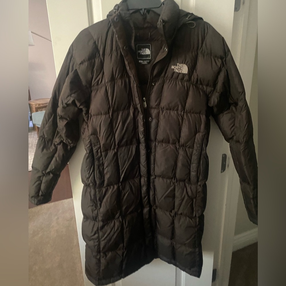 The North Face Black Down Winter Jacker, Medium